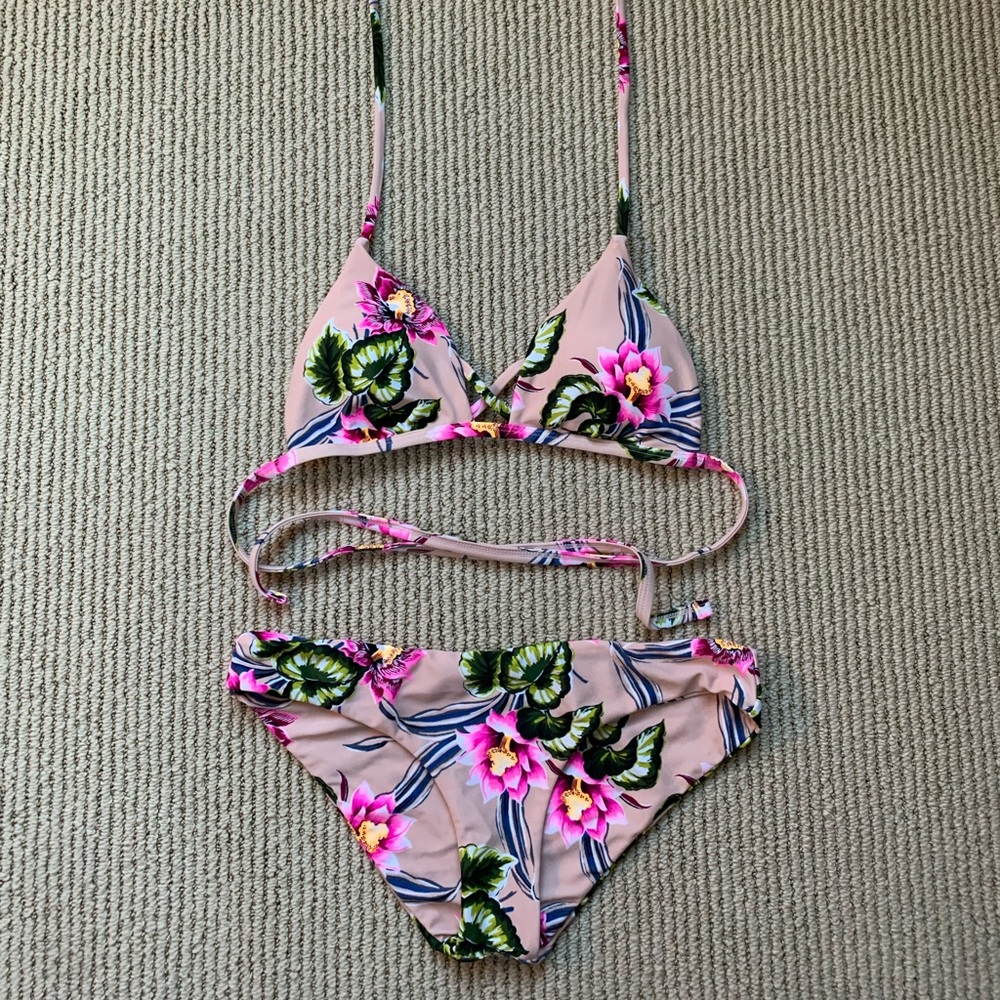 Tori Praver Seafoam Bikini (size S)